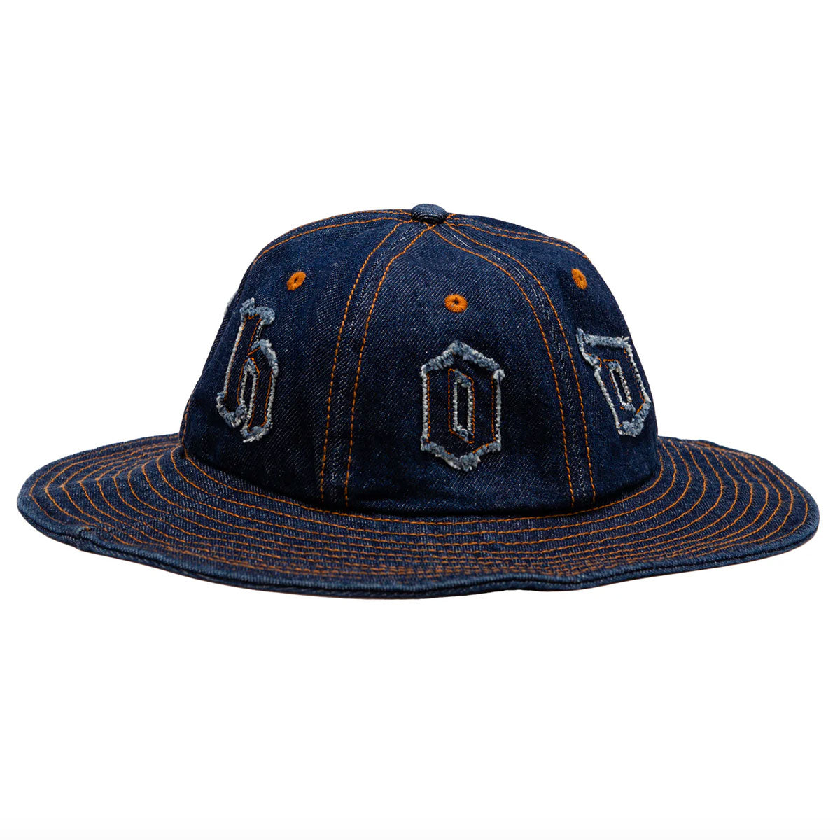 Hoddle Skateboards - Denim Bucket Hat Indigo Wash Denim