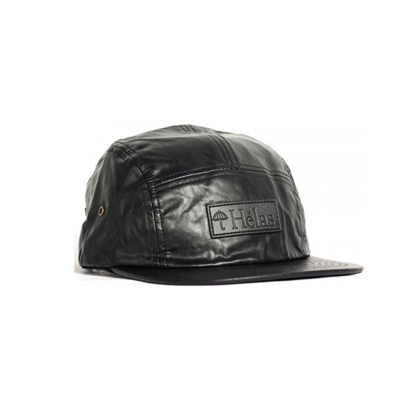 Hélas - Capone 5 Panel Black Leather