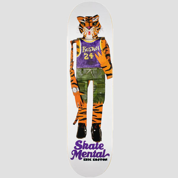 Skate Mental - Koston Tiger White Deck